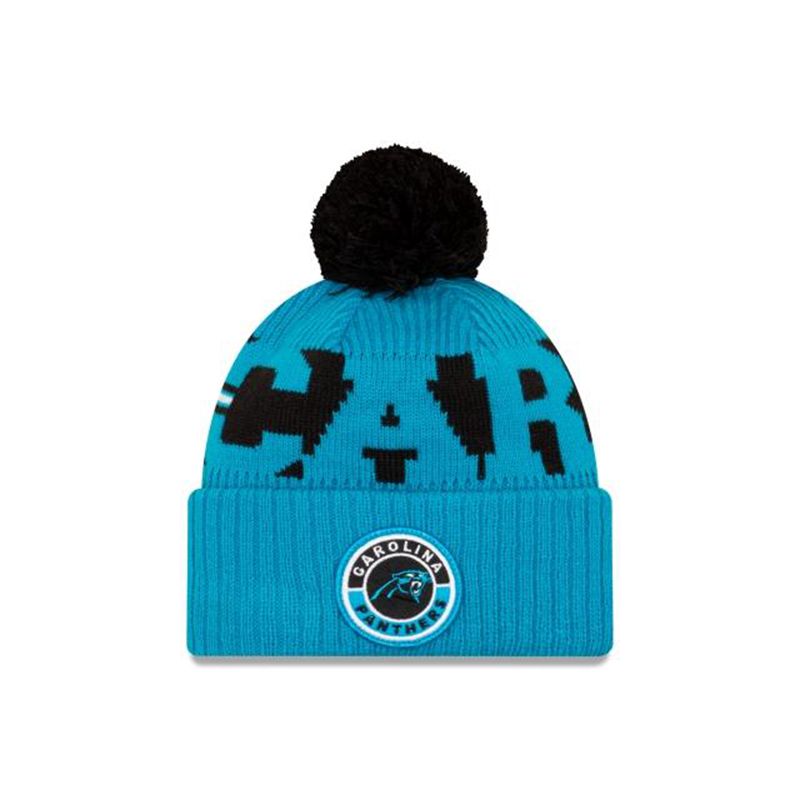 NFL Carolina Panthers Alternate Cold Weather Sport Knit (KDA6647) - Black New Era Beanies